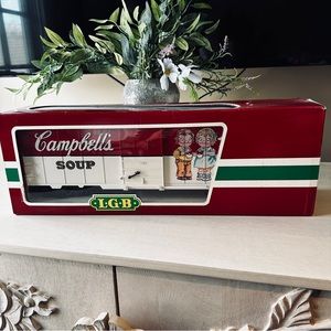 LGB Campbells soup box car in box